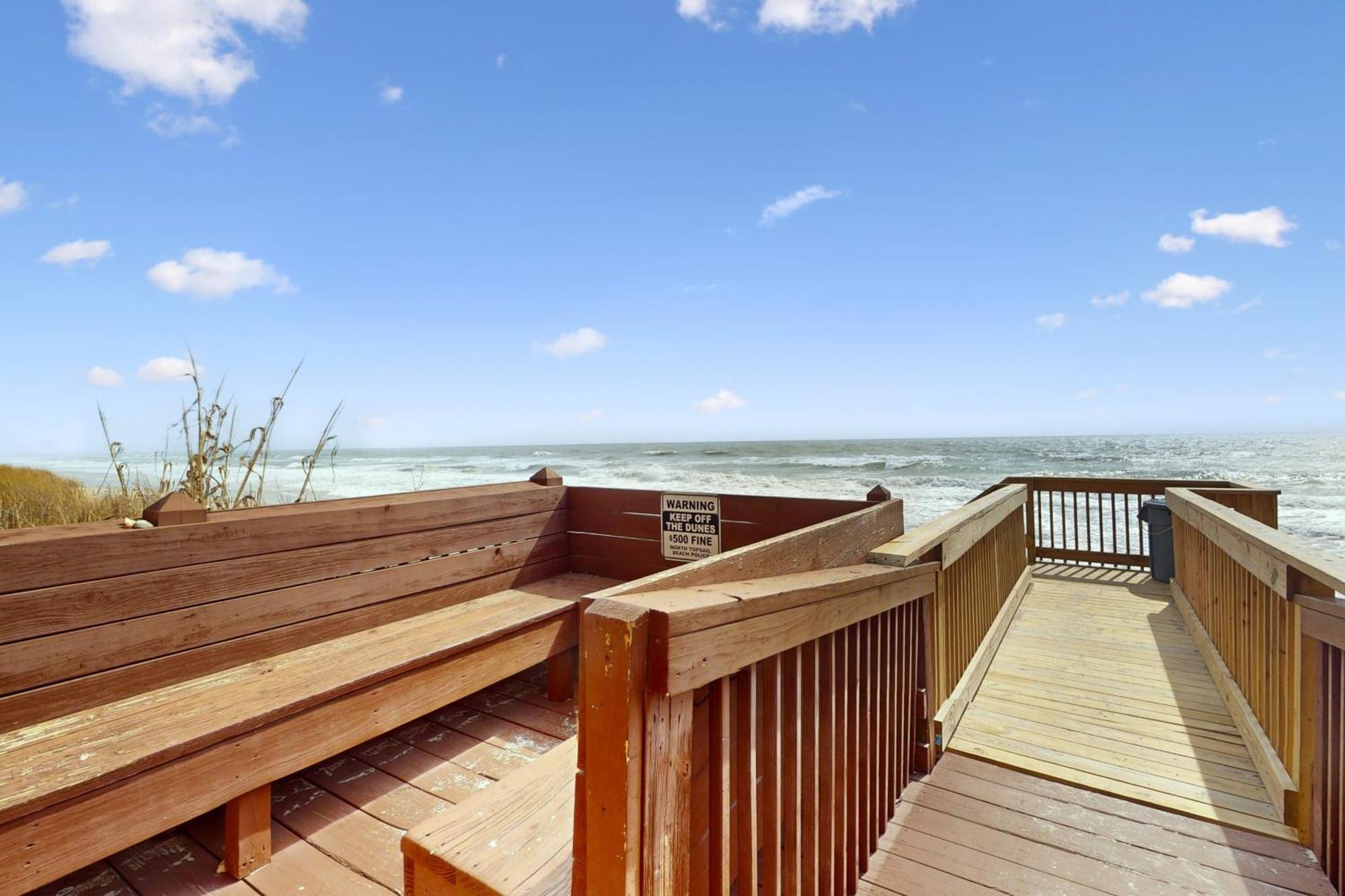 Topsail Dunes North Topsail Beach Bagian luar foto